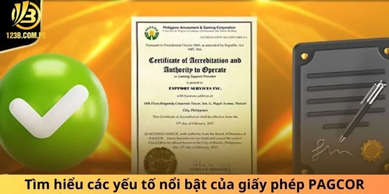 Giấy phép kinh doanh từ PAGCOR